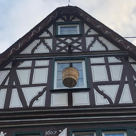 Schoene Ferienwohnung Gewoelbekeller Fachwerkhaus Bacharach Kültér fotó